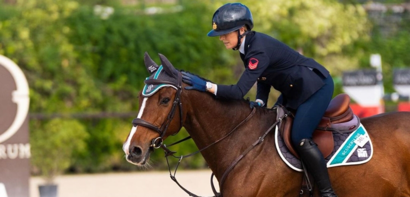 Giulia Martinengo sfiora il podio nella 150 LR del CSI5*-W di Stuttgart