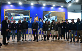 Presentata a Fieracavalli la nuova giacca della nazionale azzurra