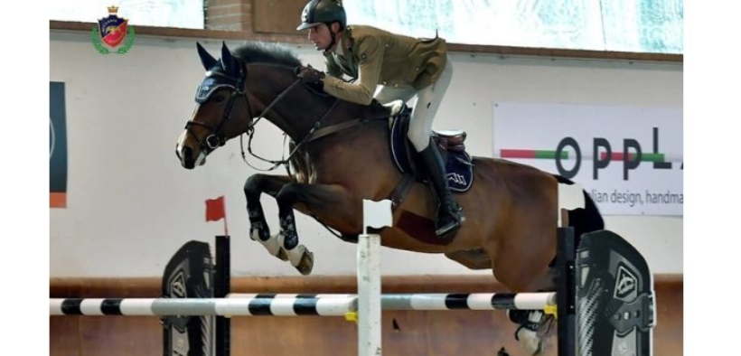 Alberto Zorzi terzo nella 145 LR del CSI2* di Ornago