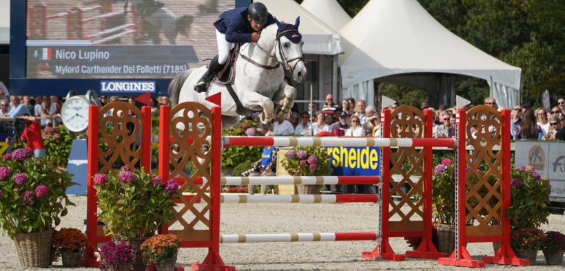 Con l'italiano Dancing Wolf O.I. Appelen vince il Campionato Indoor Belga