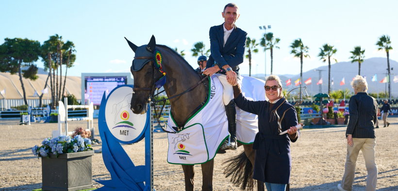 Emiliano Liberati si aggiudica il Grand Prix del CSI3* di Oliva Nova