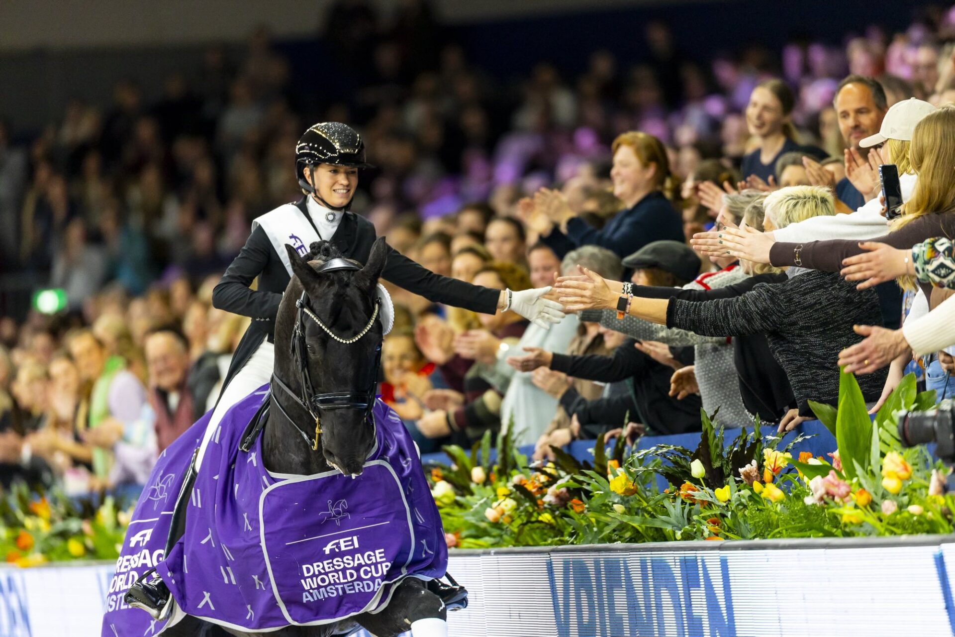 Dressage: Charlotte Fry inarrestabile nella Coppa del Mondo ad Amsterdam