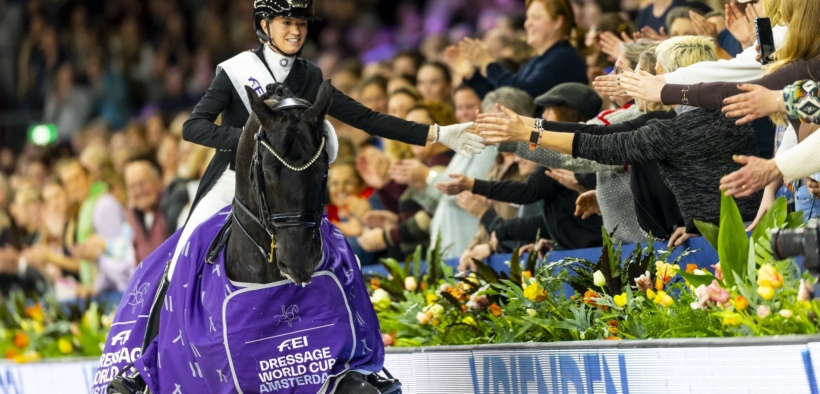 Dressage: Charlotte Fry inarrestabile nella Coppa del Mondo ad Amsterdam