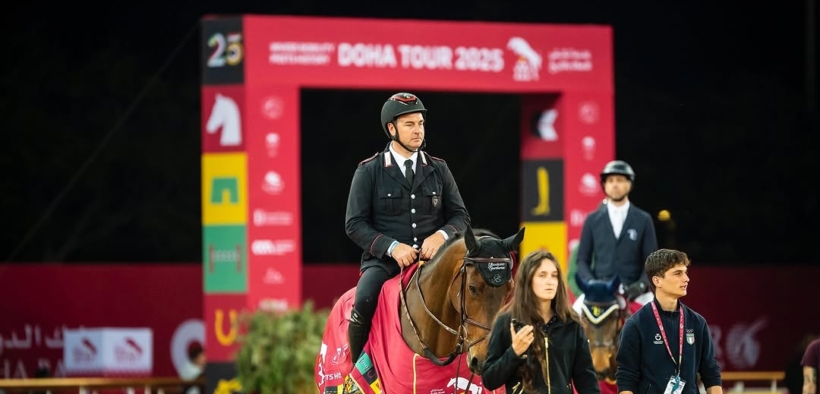 É Gaudiano il protagonista della 145 LR di Doha (CSI5*)