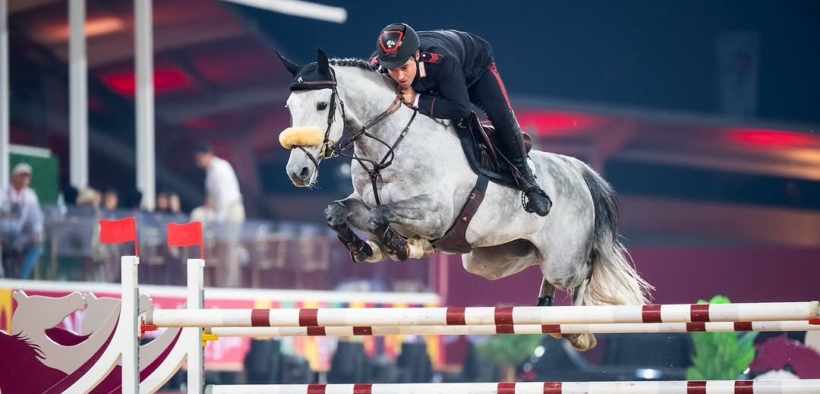 Emanuele Gaudiano si aggiudica il Grand Prix del CSI2* di Doha