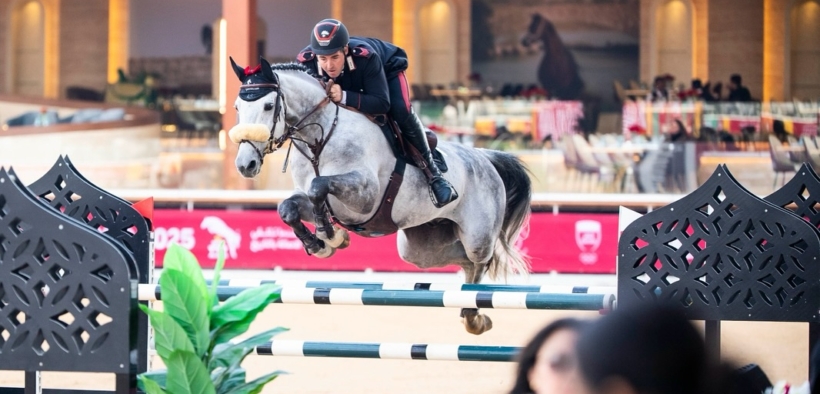 Gaudiano protagonista nella 145 LR inaugurale di Doha (CSI2*)