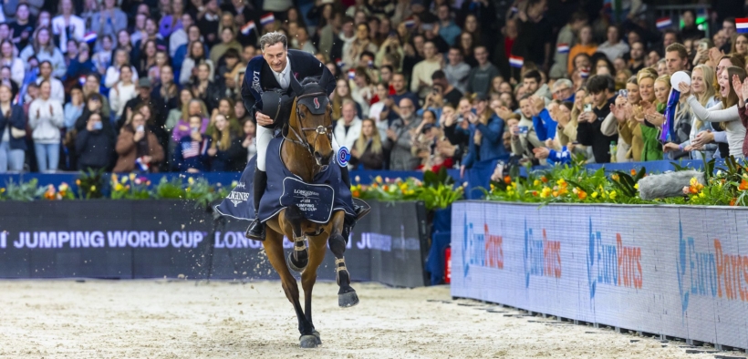 Marc Houtzager e Sterrehof’s Dante si riconfermano in Coppa del Mondo ad Amsterdam