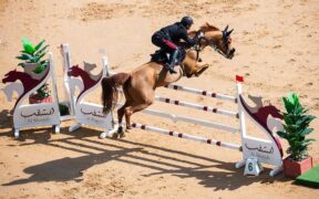 Roberto Previtali in Piazza d’Onore nella 145 LR di Doha (CSI3*)
