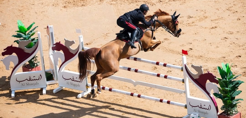 Roberto Previtali in Piazza d’Onore nella 145 LR di Doha (CSI3*)