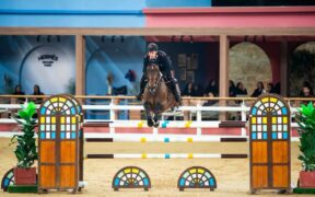 Emanuele Gaudiano trionfa nel Grand Prix di Doha (CSI3*-W)