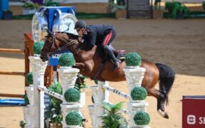 Emanuele Gaudiano trionfa nella 150 LR di Doha (CSI5*)