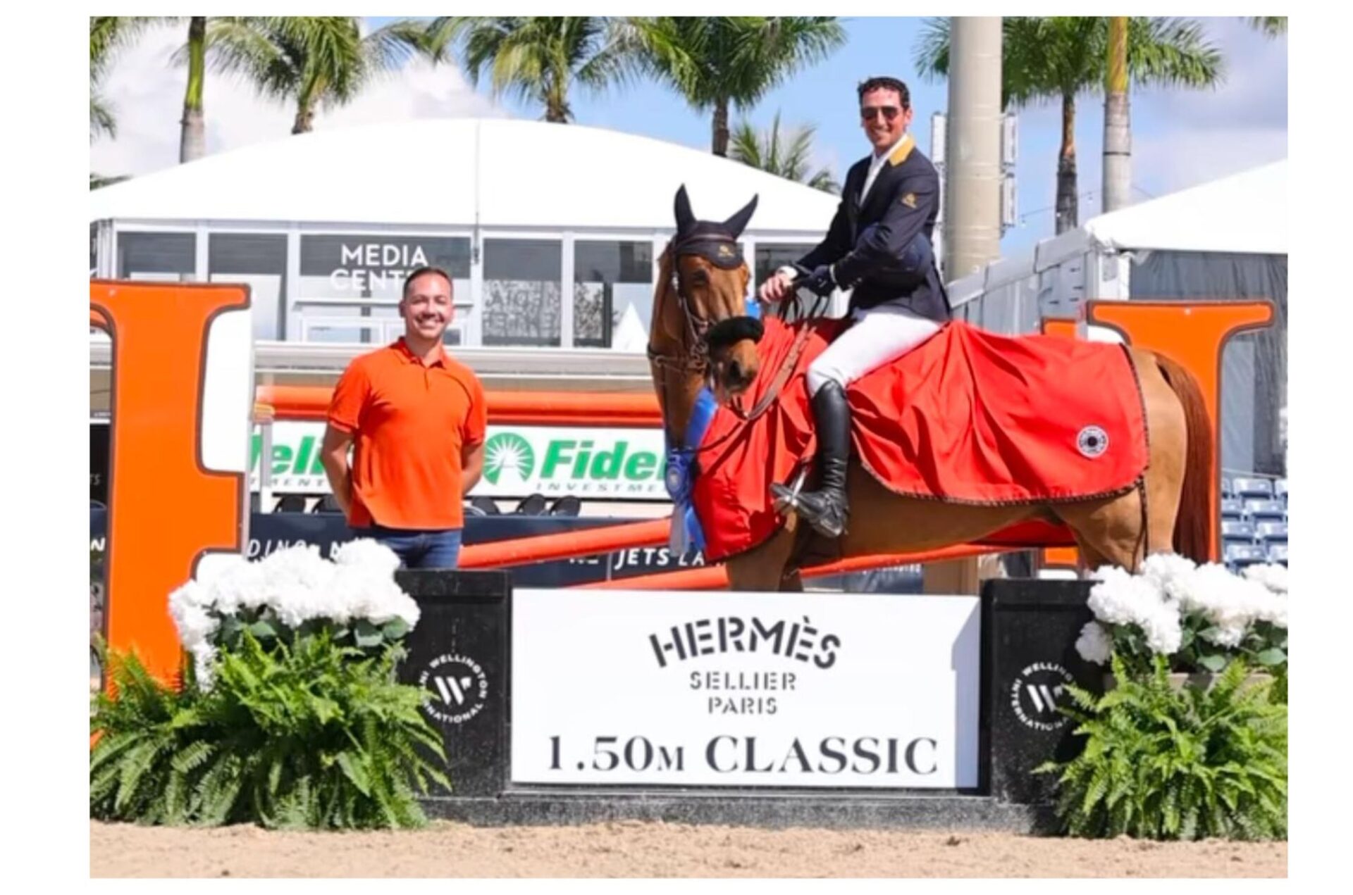 Lorenzo De Luca è il migliore della 150 LR di Wellington (CSI5*)