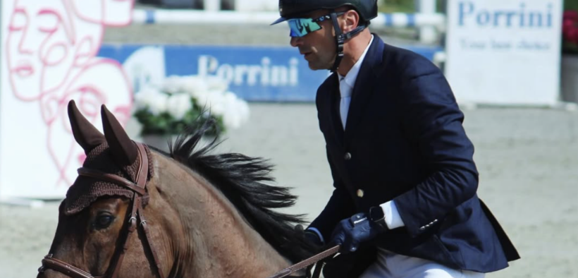 Matteo Checchi sfiora la vittoria nella 145 LR di St. Tropez (CSI2*) 1