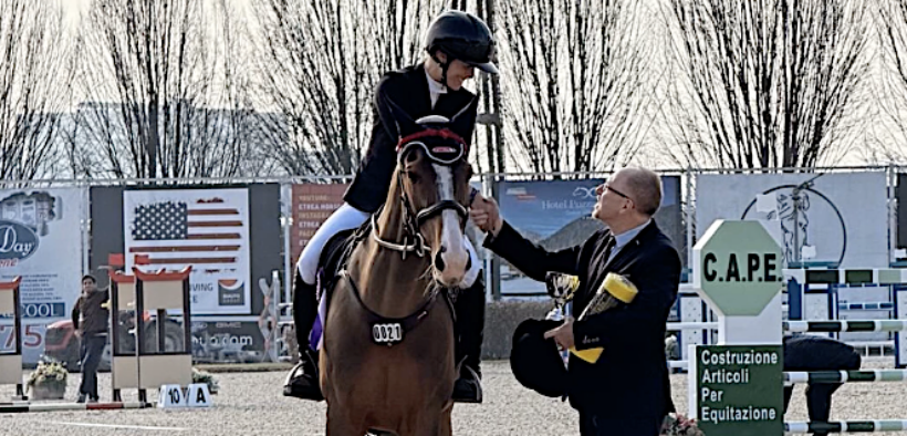 Piazza d’Onore per Ludovica Minoli nella 145 LR inaugurale di Busto Arsizio (CSI2*)