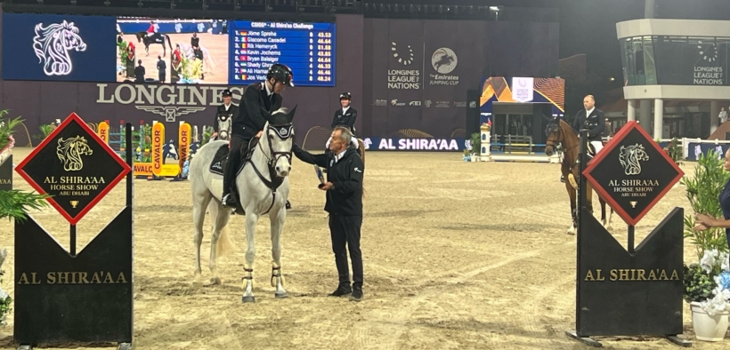 Secondo posto per Giacomo Casadei nella Al Shira’aa Challenge (CSIO5*)