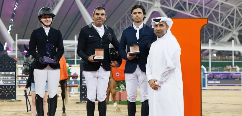 Terzo posto per Emanuele Camilli nella 155 LR di Doha (CSI5*)