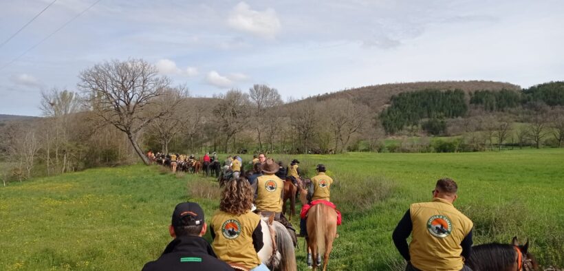 Equiraduno dell'Anno Santo 2025, la tratta piemontese in cammino verso Roma©