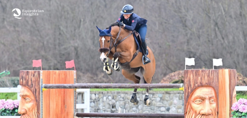 Piazza d’onore di Giulia Martinengo nel GP di Gorla Minore; la vittoria al Libano (CSI3*)
