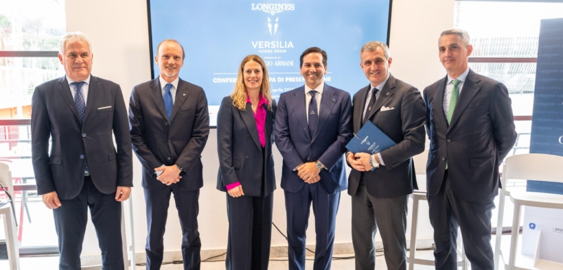 Al Parco del Foro Italico presentazione  del Longines Versilia HorseShow