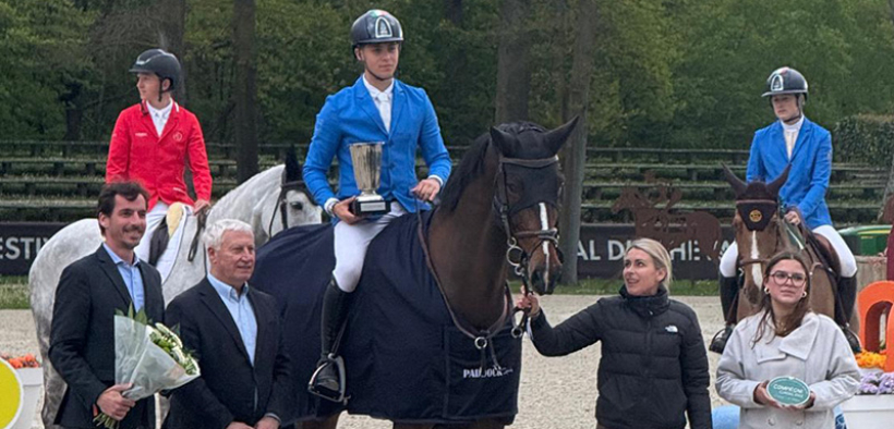 Edoardo Piccini trionfa nel GP Young Riders dello CSIO Youth di Compiegne