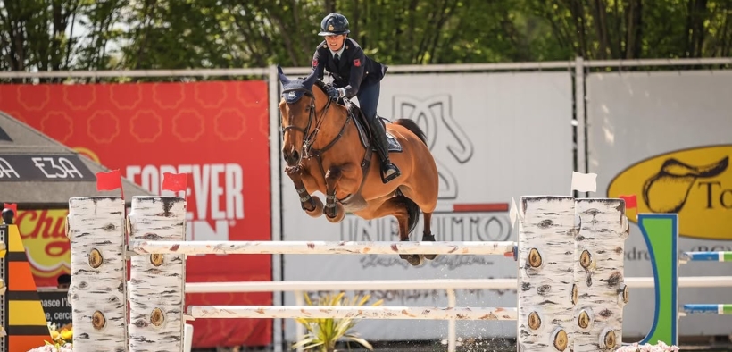 Giulia Martinengo in testa nella 145LR di Busto Arsizio (CSI2*)