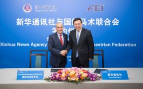 La FEI si unisce con i principali media cinesi per promuovere lo sport equestre