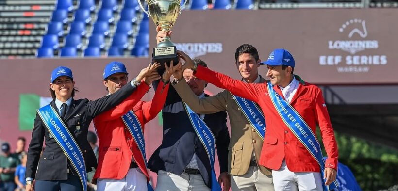 La prossima settimana prenderà il via il circuito Longines EEF Nations Cup 2025