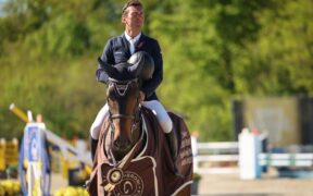 Riccardo Pisani al comando della 145 inaugurale dello CSIO3* di Gorla Minore 1