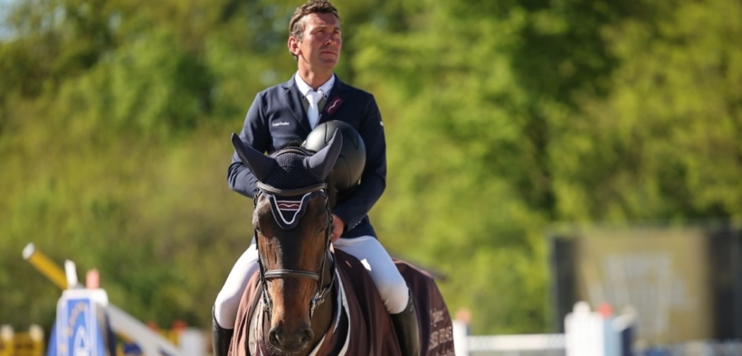 Riccardo Pisani al comando della 145 inaugurale dello CSIO3* di Gorla Minore 1