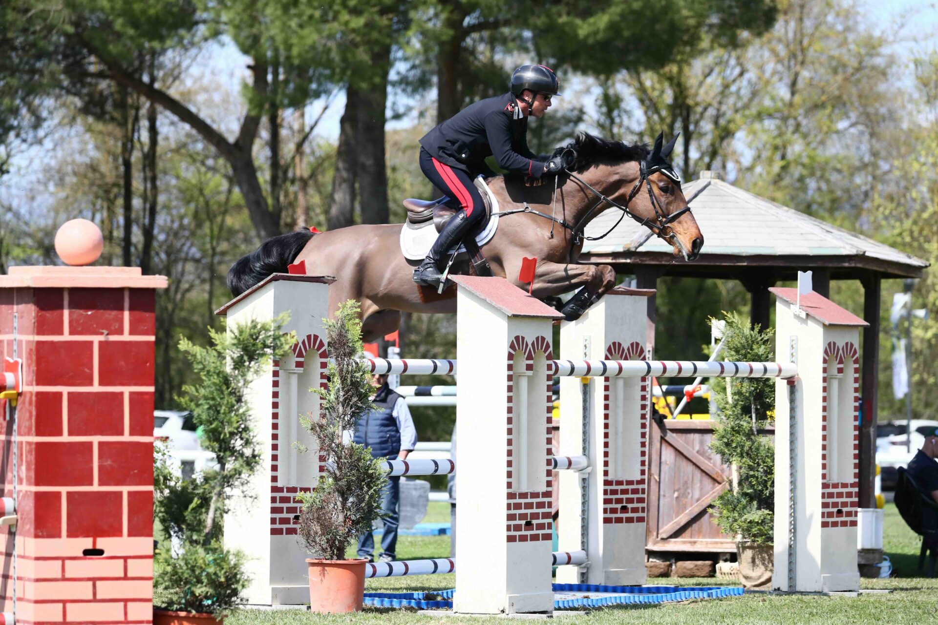 Toscana Tour: Massimo Grossato in Piazza d'Onore nella 145 a fasi (CSI4*)