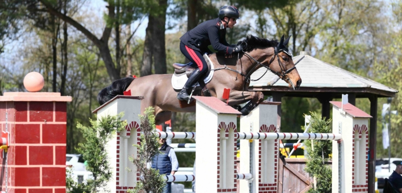 Toscana Tour: Massimo Grossato in Piazza d'Onore nella 145 a fasi (CSI4*)