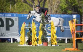 Toscana Tour: podio interamente azzurro con la vittoria di Casadei nella 145 LR (CSI2*)