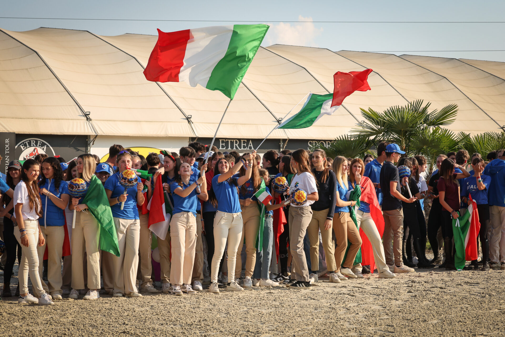 A Busto Arsizio la cerimonia di apertura per la FEI Jumping Nations Cup™ Youth