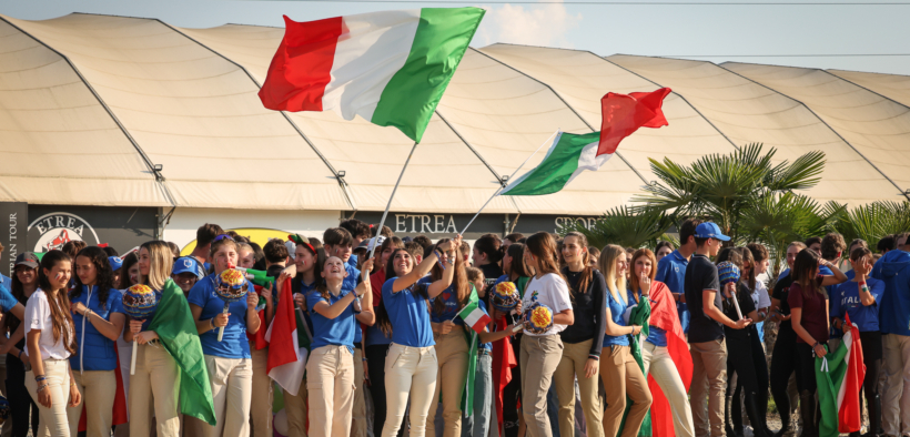 A Busto Arsizio la cerimonia di apertura per la FEI Jumping Nations Cup™ Youth