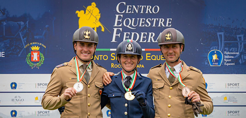 Campionati Italiani Concorso Completo: Evelina Bertoli medaglia d’oro nell'Assoluto