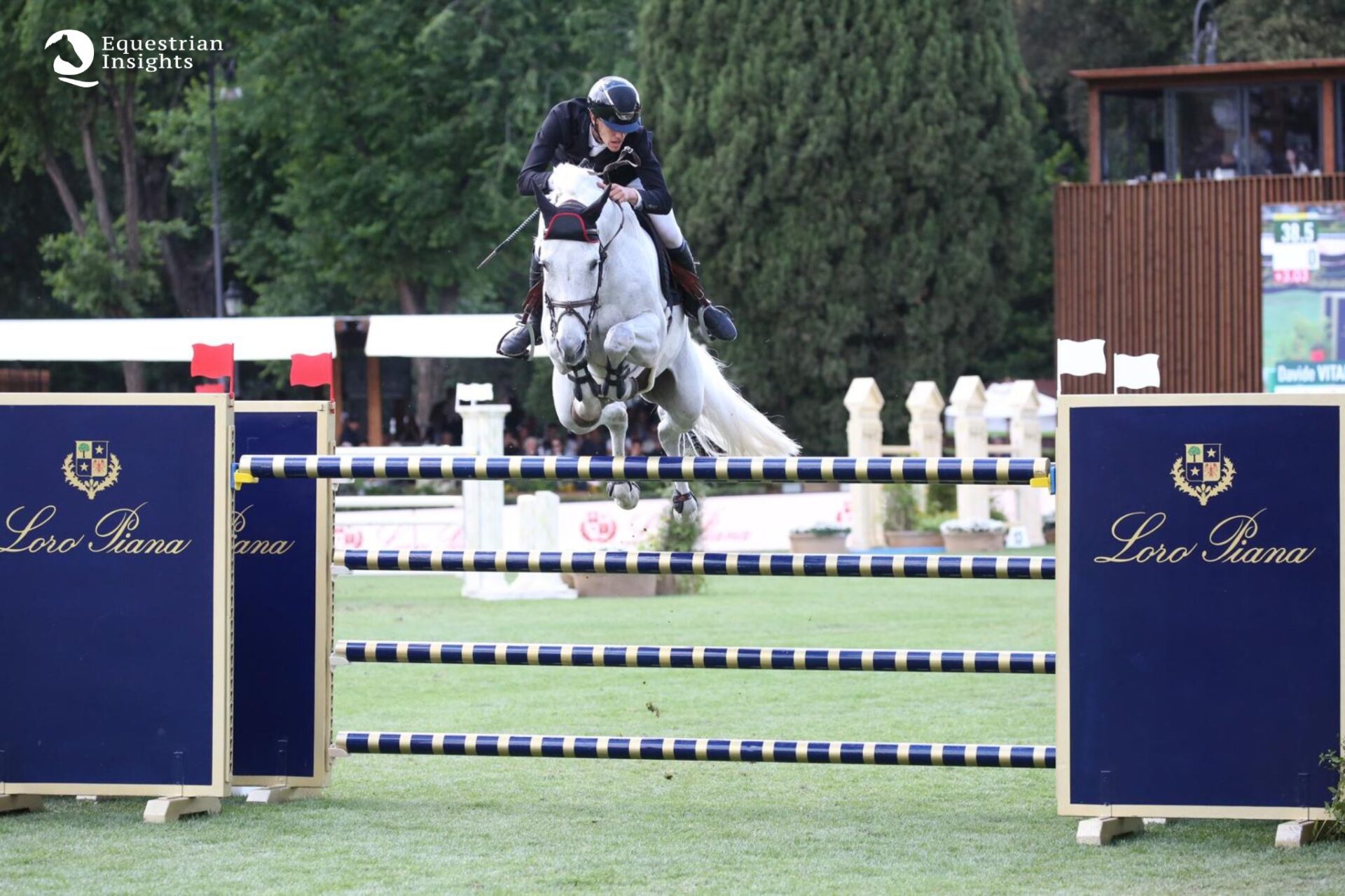 CSIO3* Roma: Davide Vitale terzo nel Piccolo GP Loro Piana, la vittoria al Brasile