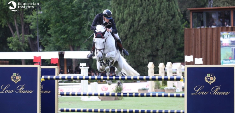 CSIO3* Roma: Davide Vitale terzo nel Piccolo GP Loro Piana, la vittoria al Brasile