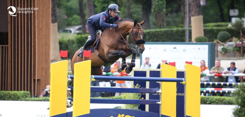 CSIO5* Roma – Emilio Bicocchi sul podio nella 150 LR Range Rover