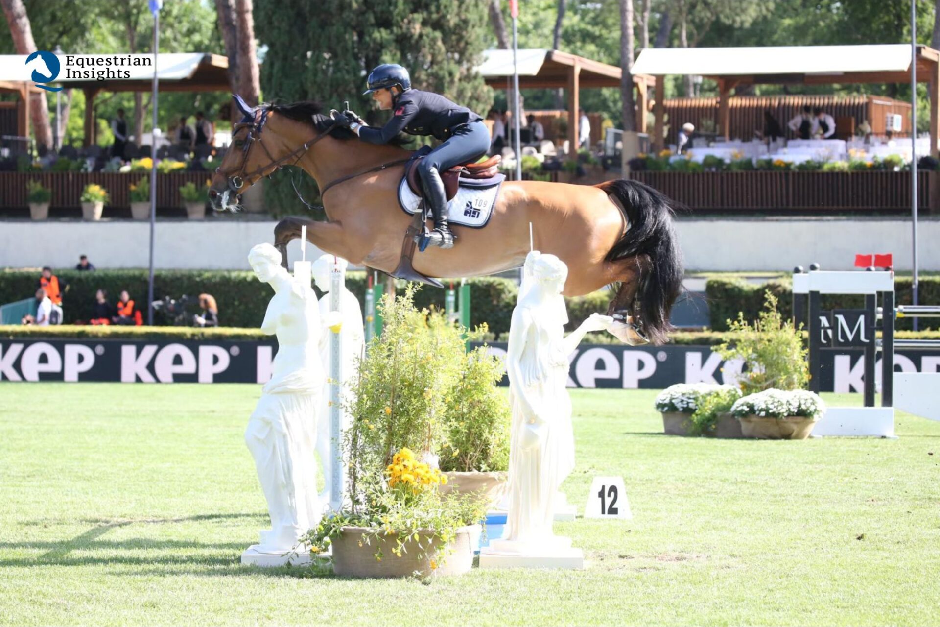 CSIO5* Roma: Giulia Martinengo al comando della 145 Kep Italia