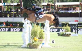 CSIO5* Roma: Giulia Martinengo al comando della 145 Kep Italia