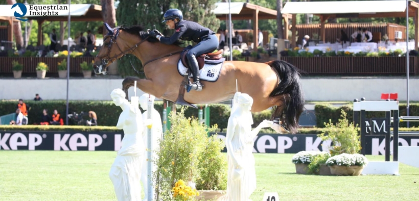 CSIO5* Roma: Giulia Martinengo al comando della 145 Kep Italia