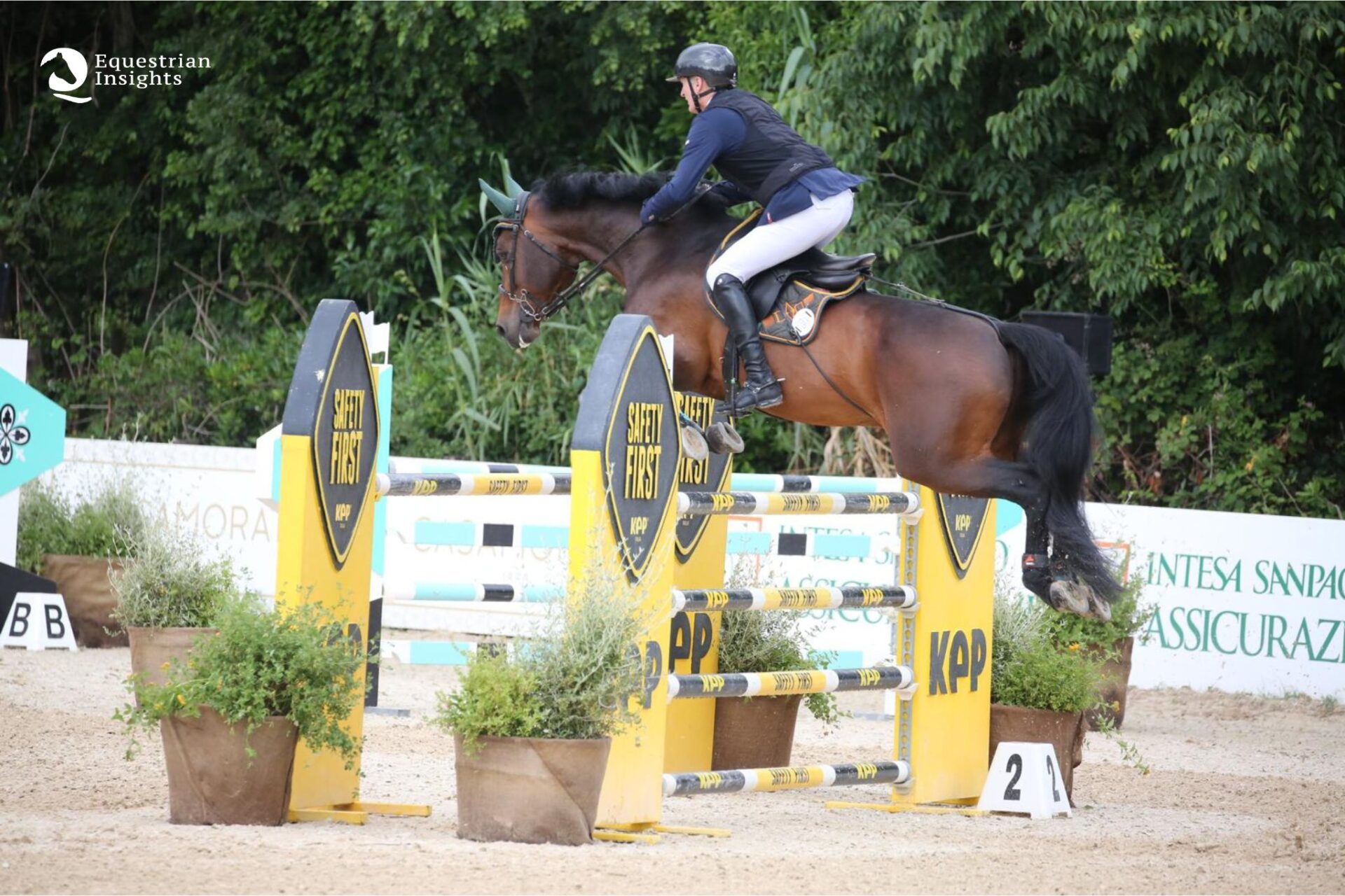CSIO5* Roma: terzo posto di Fabio Brotto nella 145 Telepass, la vittoria alla Spagna