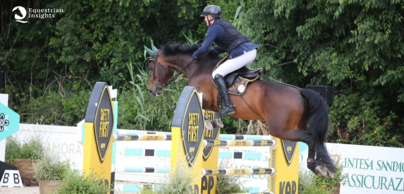 CSIO5* Roma: terzo posto di Fabio Brotto nella 145 Telepass, la vittoria alla Spagna