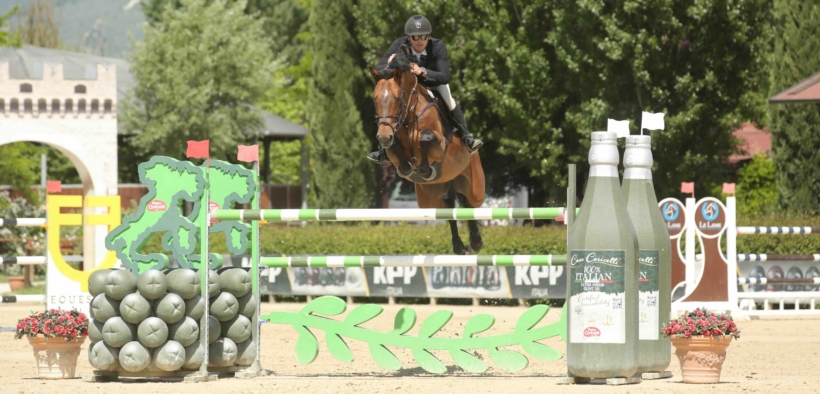 Giacomo Bassi 3° nella 145 LR del CSI4* di Montefalco