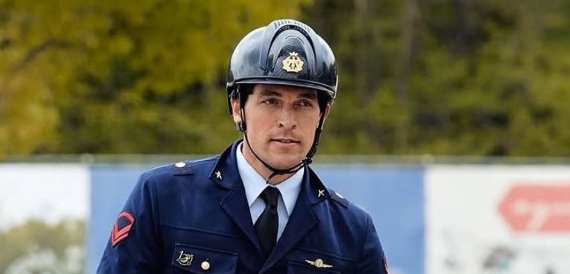 Giampiero Garofalo sul podio della 145 al CSI3* di Kessel