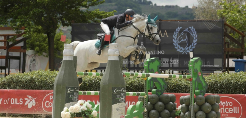 Graziano Tazzi è il migliore della 145 di Montefalco (CSI4*)