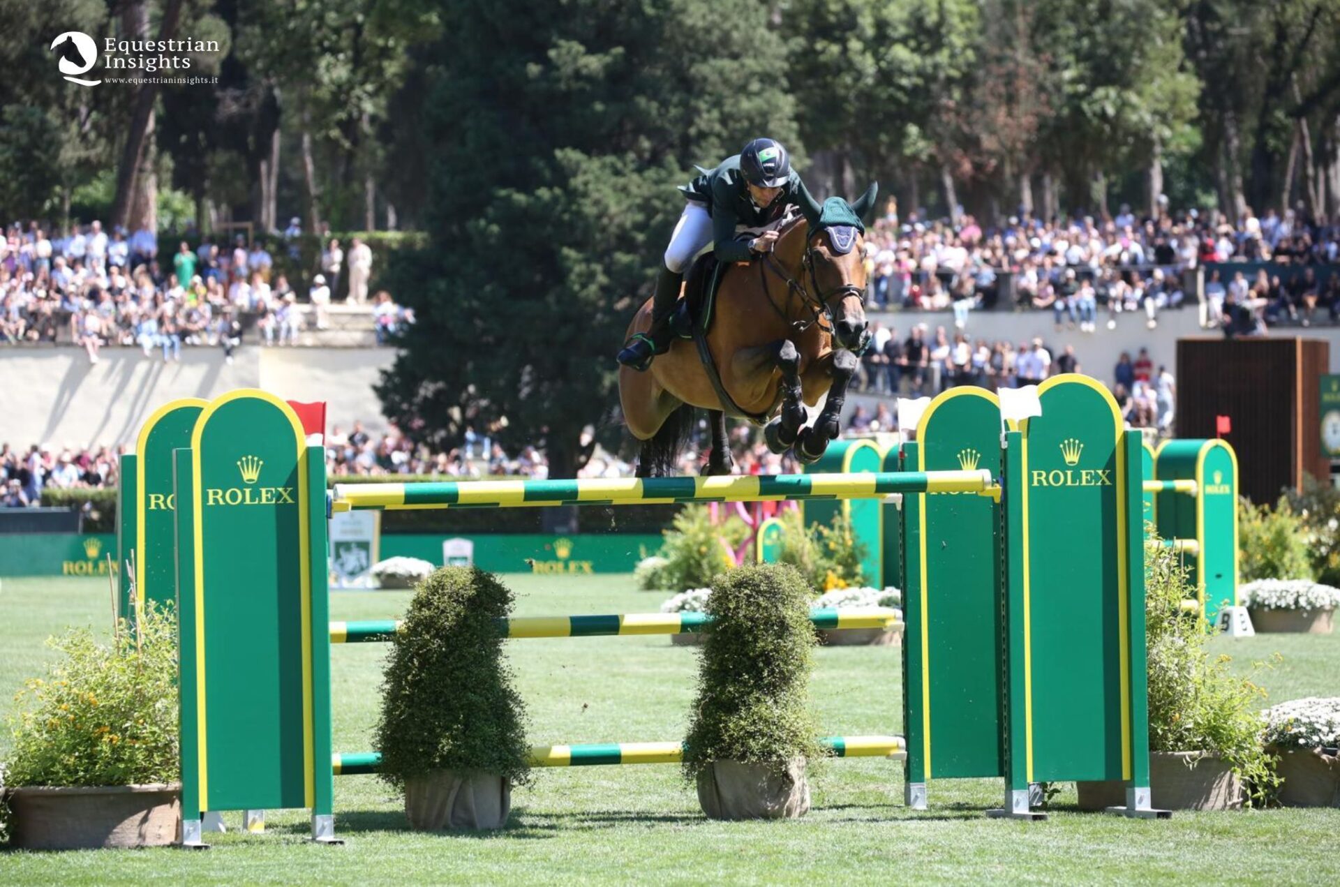 Il brasiliano Yuri Mansur trionfa nel Rolex Gran Premio Roma (CSIO5*)