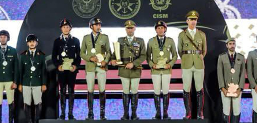 L'Italia è oro a squadre ai Campionati del Mondo Militari di salto ostacoli