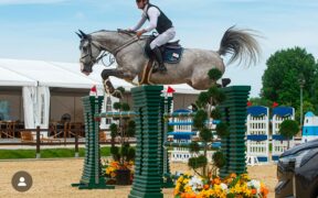 Michele Previtali in Piazza d'Onore del GP di Thessaloniki (CSI2*)