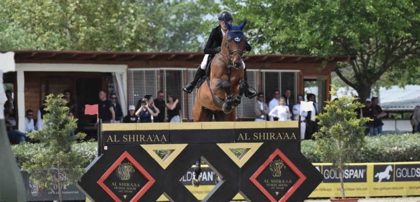Neri Pieraccini sfiora il podio nel GP di Montefalco (CSI4*)